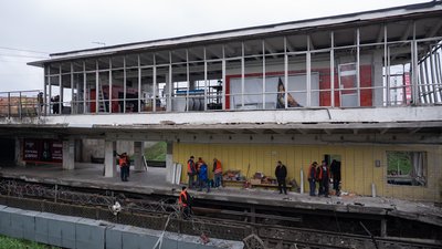 Станція метро Лівобережна