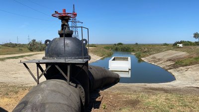 Водосховище на Одещині рятують від висихання Водосховище на Одещині рятують від висихання