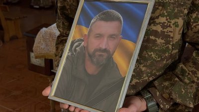 Портрет загиблого військового Віталія Гната, Хмельницький, 18 вересня 2026 року 