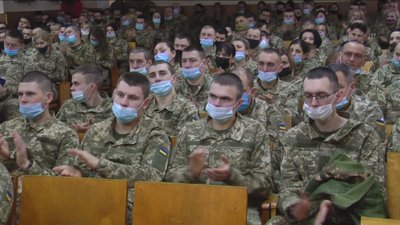 День Збройних сил України: оркестр Нацгвардії привітав 101-й окремий полк зв'язку Повітряних сил День Збройних сил України: оркестр Нацгвардії привітав 101-й окремий полк зв'язку Повітряних сил