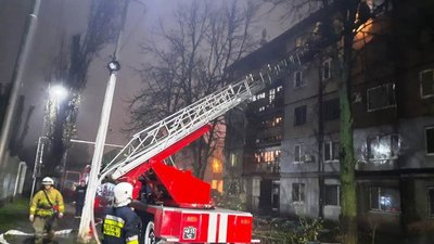 У херсонській багатоповерхівці горіла квартира