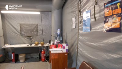 В Одесі показали, як працюватимуть "Пункти незламності" В Одесі показали, як працюватимуть "Пункти незламності"