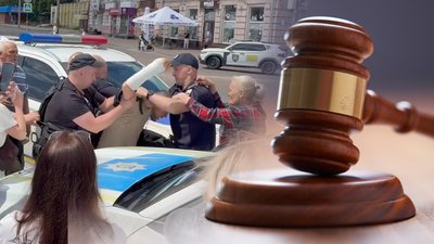 На Чернігівщині засудили жінку, яка вкусила поліцейського під час поховання військового