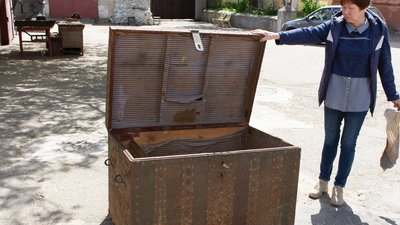 Херсонський обласний краєзнавчий музей, скриня, родина Белімових-Батенків