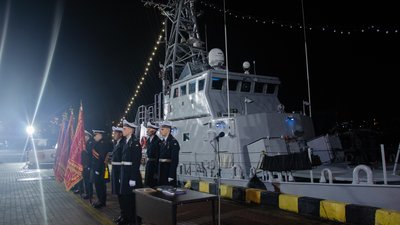 Патрульні катери "Фастів" та "Суми" включили до складу ВМС ЗСУ Патрульні катери "Фастів" та "Суми" включили до складу ВМС ЗСУ