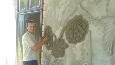 Художник зробив подарунок школі на Миколаївщині Художник зробив подарунок школі на Миколаївщині