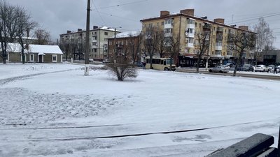 Наслідки негоди: на Житомирщині за добу випало 10 сантиметрів снігу Наслідки негоди: на Житомирщині за добу випало 10 сантиметрів снігу