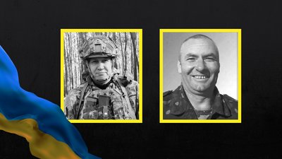 Прощання з загиблими бійцями на Чернігівщині 8 жовтня 2025 року
