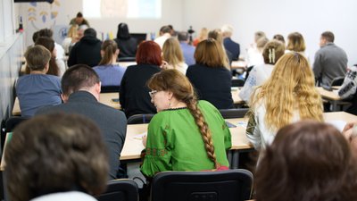 Як у СумДУ писали Всеукраїнський радіодиктант національної єдності