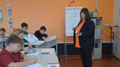 Тетяна Юрчак, учителька історії Хотинського опорного академічного ліцею