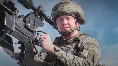 Воїн мобільної вогневої групи Олександр
