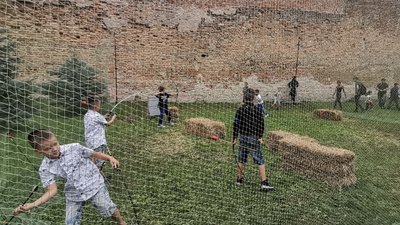 У Луцькому замку протягом двох днів билися лицарі У Луцькому замку протягом двох днів билися лицарі