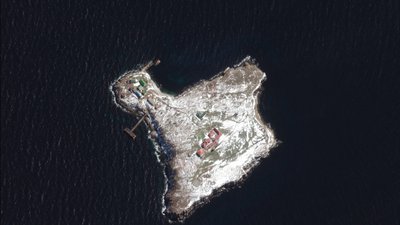 Українські військові знову завдали удар по острову Зміїний на Одещині