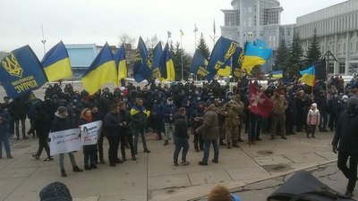 У Сумах відбувається марш єдності. ВІДЕО