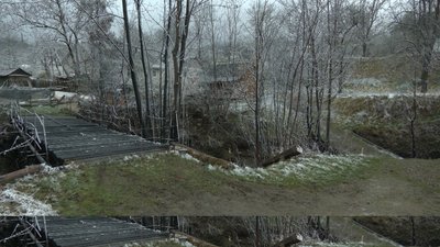 У Стримбі на Франківщині ремонтують мости, які пошкоджені через порив нафтопроводу У Стримбі на Франківщині ремонтують мости, які пошкоджені через порив нафтопроводу