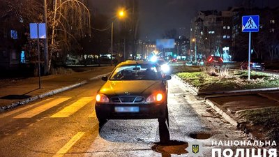 У Полтаві водійка наїхала на пішохідку на переході