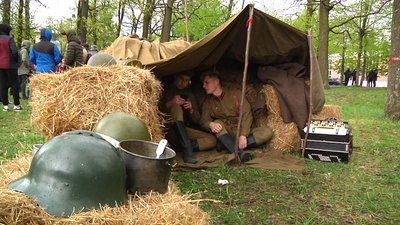 На Житомирщині організували виставку та реконструкцію подій часів Другої світової війни