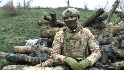 Штурмовик на позивний "Квебек", бригада Лють