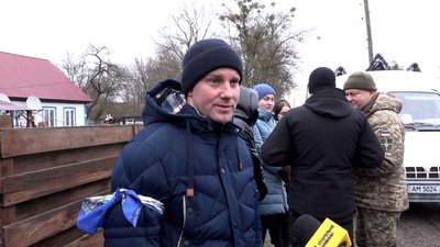 На Житомирщині після кількох місяців пошуків поховали полеглого воїна Романа Богодвида