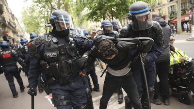 Протести в Парижі 1 травня 2024 року