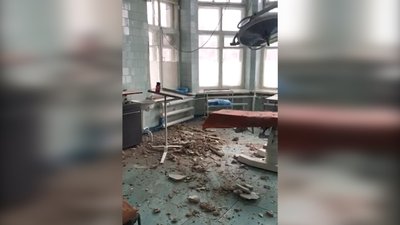 У Житомирі відновлюють пошкоджені корпуси лікарні і надають лише невідкладну допомогу У Житомирі відновлюють пошкоджені корпуси лікарні і надають лише невідкладну допомогу