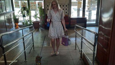 Кропивничанка долучилась до акції "Візьми собаку на роботу" Кропивничанка долучилась до акції "Візьми собаку на роботу"