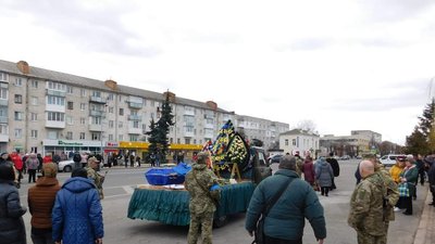 Житомирщина прощається зі своїми героями-оборонцями Житомирщина прощається зі своїми героями-оборонцями