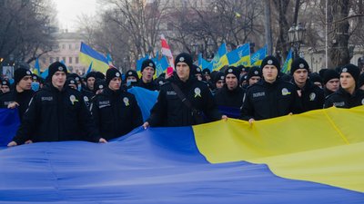 З урочистою ходою та піднятими Прапорами. В Одесі відзначили День єднання З урочистою ходою та піднятими Прапорами. В Одесі відзначили День єднання