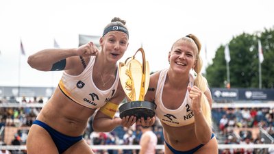 Катя Стам та Раїса Схон чемпіонки Європи-2026 з пляжного волейболу