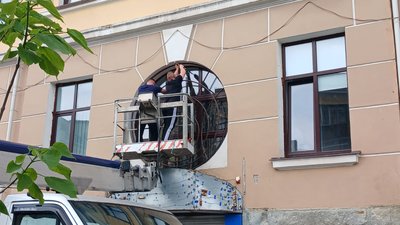 встановлення вікон, вікно у школі, вікна