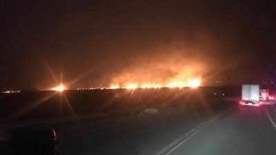 Село на Львівщині залишилось без газу через підпал сухостою