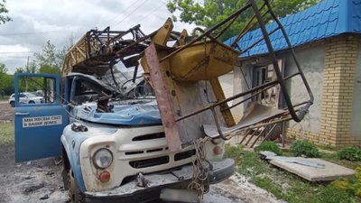 Наслідки обстрілу Слов'янської громади на Донеччині 17 травня 2026 року