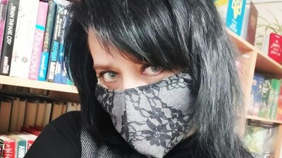 Наталія Журбей - одна з переможниць в номінації "Креативна захисна маска" Наталія Журбей - одна з переможниць в номінації "Креативна захисна маска"