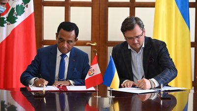 Україна підписала угоду про безвіз з Перу