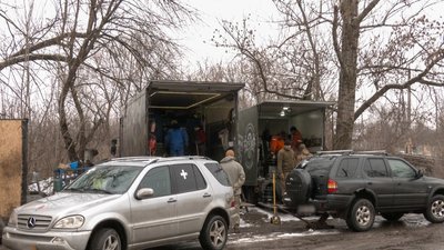 мобільний шиномонтаж ЗСУ Слов’янськ Донецька область фонд "Запмотех" мобільний шиномонтаж ЗСУ Слов’янськ Донецька область фонд "Запмотех"