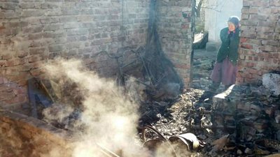 Рятувальники гасять пожежі на відкритих територіях Рятувальники гасять пожежі на відкритих територіях