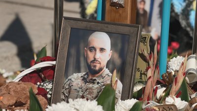 У Тернополі, попрощалися із військовим, Олег Друк, похорон віськового