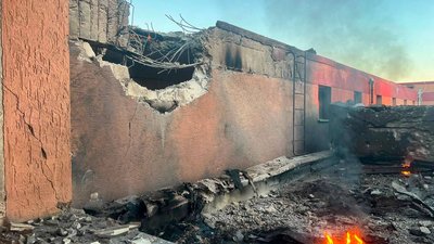Атака РФ на Одещину 22 серпня 2026 року, комбінована атака, вокзал у Роздільній