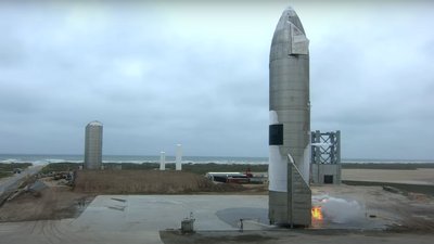 SpaceX вперше успішно провела випробування прототипу міжпланетної ракети Starship