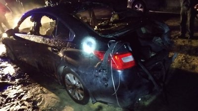 В Харкові згоріли автівки працівників редакції "Время Добкина" В Харкові згоріли автівки працівників редакції "Время Добкина"