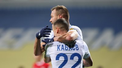 Андрій Ярмоленко та Владислав Кабаєв, футболісти "Динамо" в сезоні 2025/26