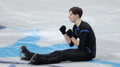 Український фігурист Кирило Марсак на чемпіонаті Європи-2026