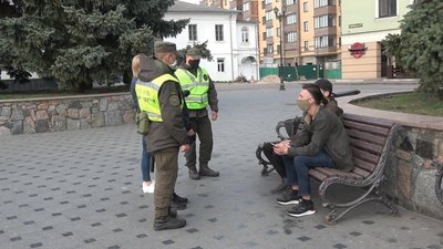 У Бердичеві через пандемію коронавірусу посилили патрулювання вулиць