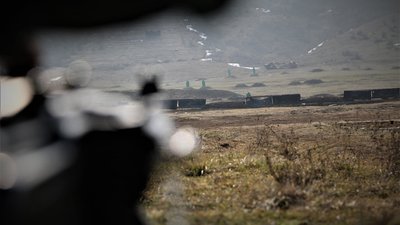 Під Одесою пройшли спеціальні тренування кулеметників. ФОТО Під Одесою пройшли спеціальні тренування кулеметників. ФОТО