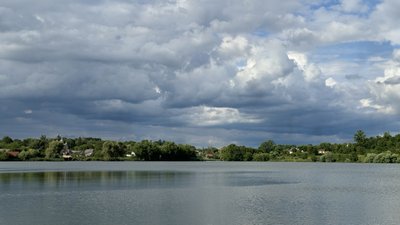 Погода, озеро, краєвид