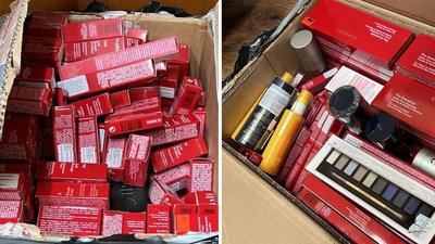 Косметику на понад 200 тис грн вилучили на кордоні митники в закарпатця