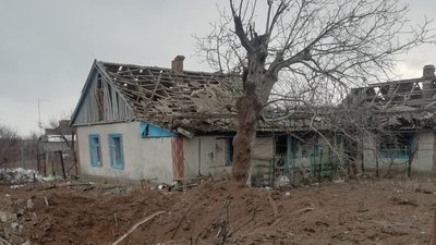 Армія РФ з авіації вдарила по селу у Бериславському районі на Херсонщині