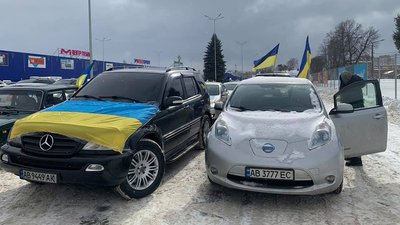 "Проти 2695!": Вінниця доєдналася до всеукраїнського автопробігу