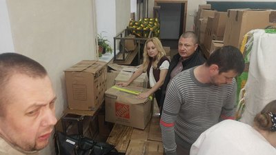 З Тернополя відправили допомогу жителям Херсонщини З Тернополя відправили допомогу жителям Херсонщини