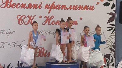 Житомирські гімнастки вибороли комплект нагород на турнірі у Вінниці